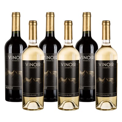 Case of 6 Mixed Vinoir Wine